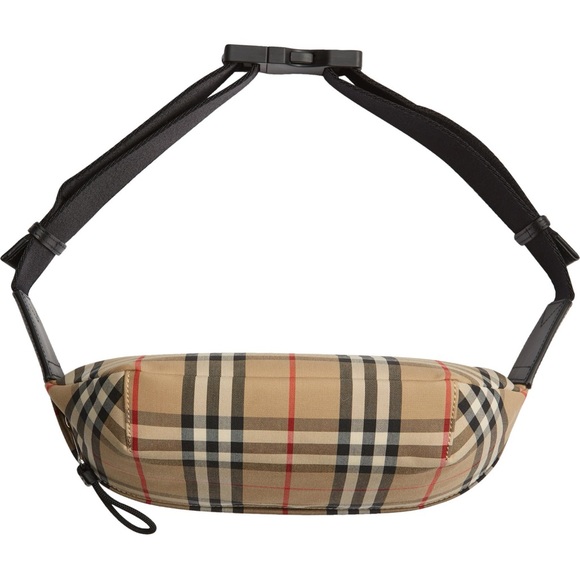 Burberry Sonny Check Canvas Belt Bum Bag - Picture 3 of 16